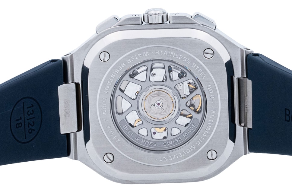 Bell and Ross BR 05 BR05C-BU-ST/SRB Image 4